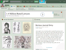 Tablet Screenshot of ahiriel.deviantart.com