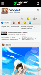 Mobile Screenshot of honeynut.deviantart.com