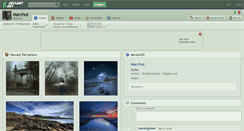 Desktop Screenshot of marchut.deviantart.com