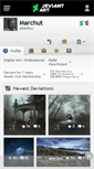 Mobile Screenshot of marchut.deviantart.com