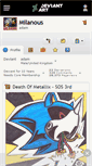 Mobile Screenshot of milanous.deviantart.com