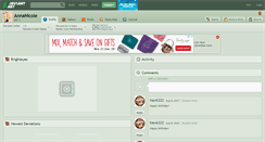 Desktop Screenshot of annanicole.deviantart.com