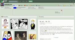 Desktop Screenshot of justingirl104.deviantart.com