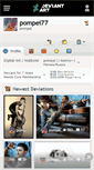 Mobile Screenshot of pompei77.deviantart.com