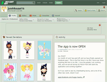 Tablet Screenshot of jyoshikousei16.deviantart.com