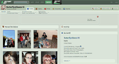 Desktop Screenshot of butterflyxkissesx18.deviantart.com