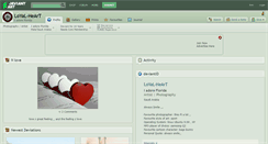 Desktop Screenshot of loyal-heart.deviantart.com