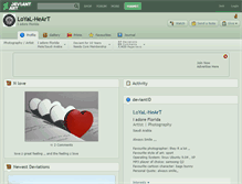 Tablet Screenshot of loyal-heart.deviantart.com