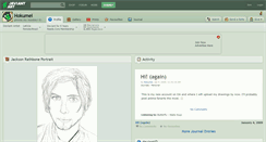 Desktop Screenshot of hokumei.deviantart.com