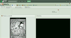 Desktop Screenshot of betta-fly.deviantart.com