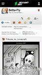 Mobile Screenshot of betta-fly.deviantart.com