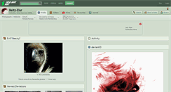 Desktop Screenshot of beltz-elur.deviantart.com