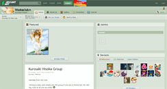 Desktop Screenshot of hisokaclub.deviantart.com