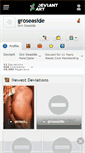 Mobile Screenshot of groseaside.deviantart.com