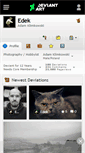 Mobile Screenshot of edek.deviantart.com