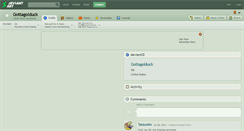 Desktop Screenshot of gottagolduck.deviantart.com