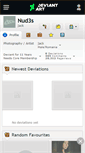 Mobile Screenshot of nud3s.deviantart.com