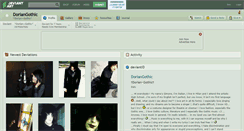 Desktop Screenshot of doriangothic.deviantart.com