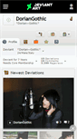 Mobile Screenshot of doriangothic.deviantart.com