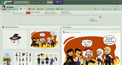 Desktop Screenshot of m2cool.deviantart.com