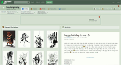 Desktop Screenshot of huytengmeng.deviantart.com