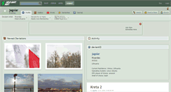 Desktop Screenshot of jagolar.deviantart.com