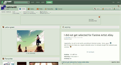 Desktop Screenshot of kalichan88.deviantart.com