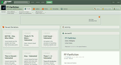 Desktop Screenshot of ff-fanfiction.deviantart.com