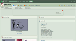 Desktop Screenshot of magicsawah.deviantart.com