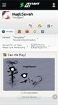Mobile Screenshot of magicsawah.deviantart.com