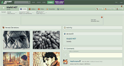 Desktop Screenshot of khalid1407.deviantart.com