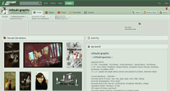 Desktop Screenshot of mitsuki-graphix.deviantart.com