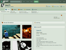 Tablet Screenshot of calex73.deviantart.com