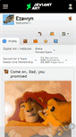 Mobile Screenshot of ezawyn.deviantart.com
