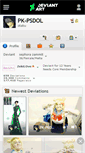Mobile Screenshot of pk-psdol.deviantart.com