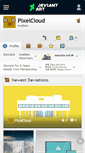 Mobile Screenshot of pixelcloud.deviantart.com