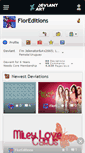 Mobile Screenshot of floreditions.deviantart.com