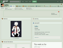 Tablet Screenshot of kallko.deviantart.com