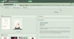 Desktop Screenshot of dumbassninja82.deviantart.com