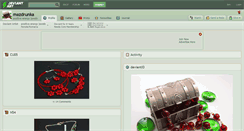 Desktop Screenshot of mazdrunka.deviantart.com
