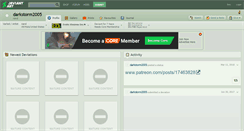 Desktop Screenshot of darkstorm2005.deviantart.com