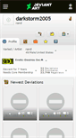 Mobile Screenshot of darkstorm2005.deviantart.com