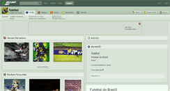 Desktop Screenshot of futebol.deviantart.com