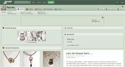 Desktop Screenshot of fury-inc.deviantart.com