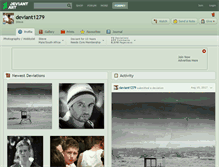 Tablet Screenshot of deviant1279.deviantart.com