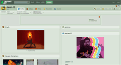 Desktop Screenshot of jaxen-13.deviantart.com