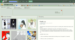 Desktop Screenshot of fallingskywards.deviantart.com