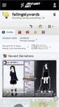 Mobile Screenshot of fallingskywards.deviantart.com