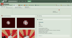 Desktop Screenshot of drzaranis.deviantart.com