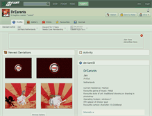 Tablet Screenshot of drzaranis.deviantart.com